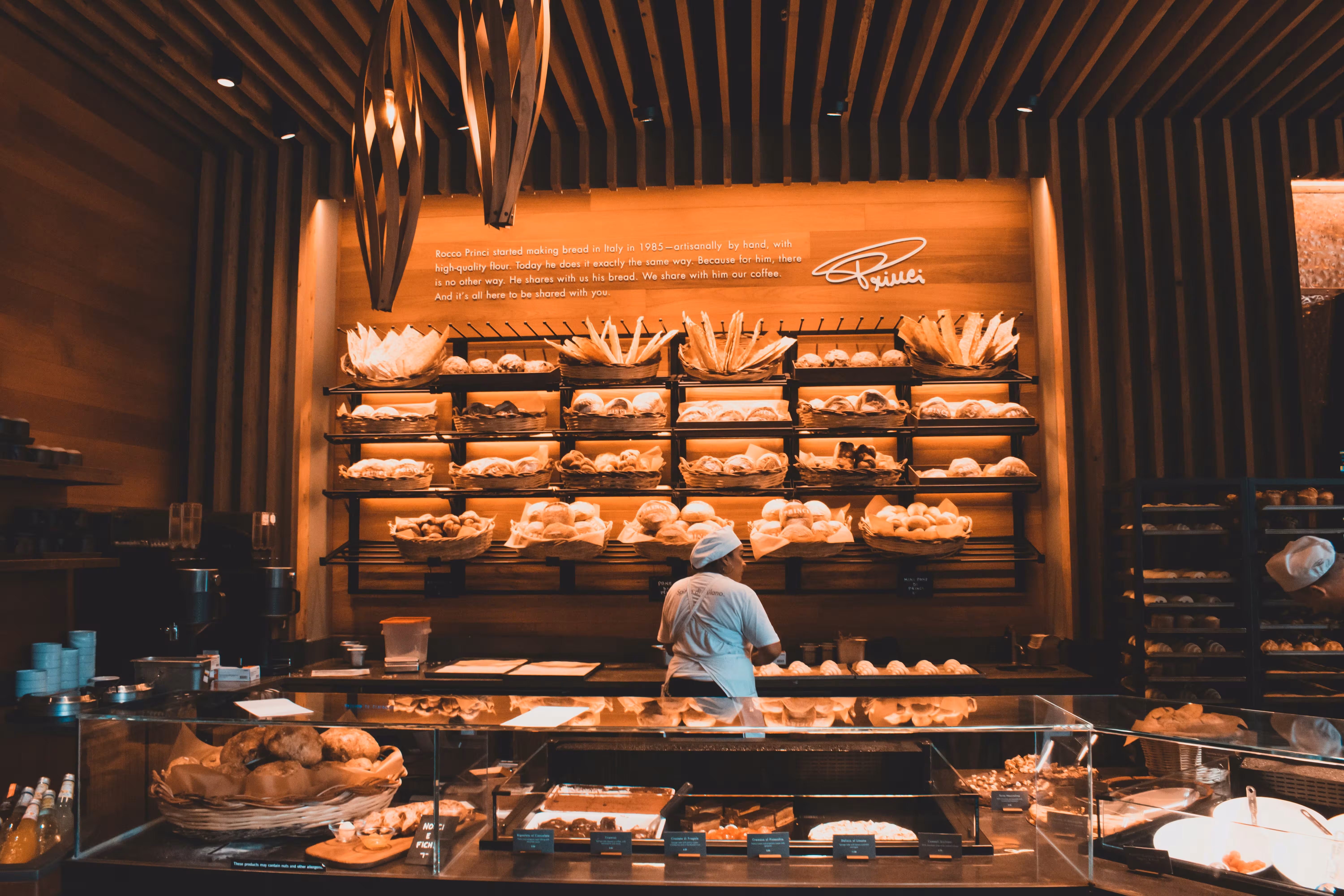 Bakery counter